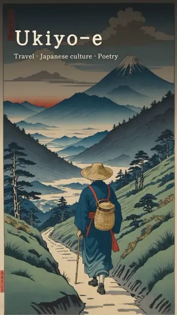 Ukiyo-e: Woodblock calm. For travel, Japanese culture and poetry.